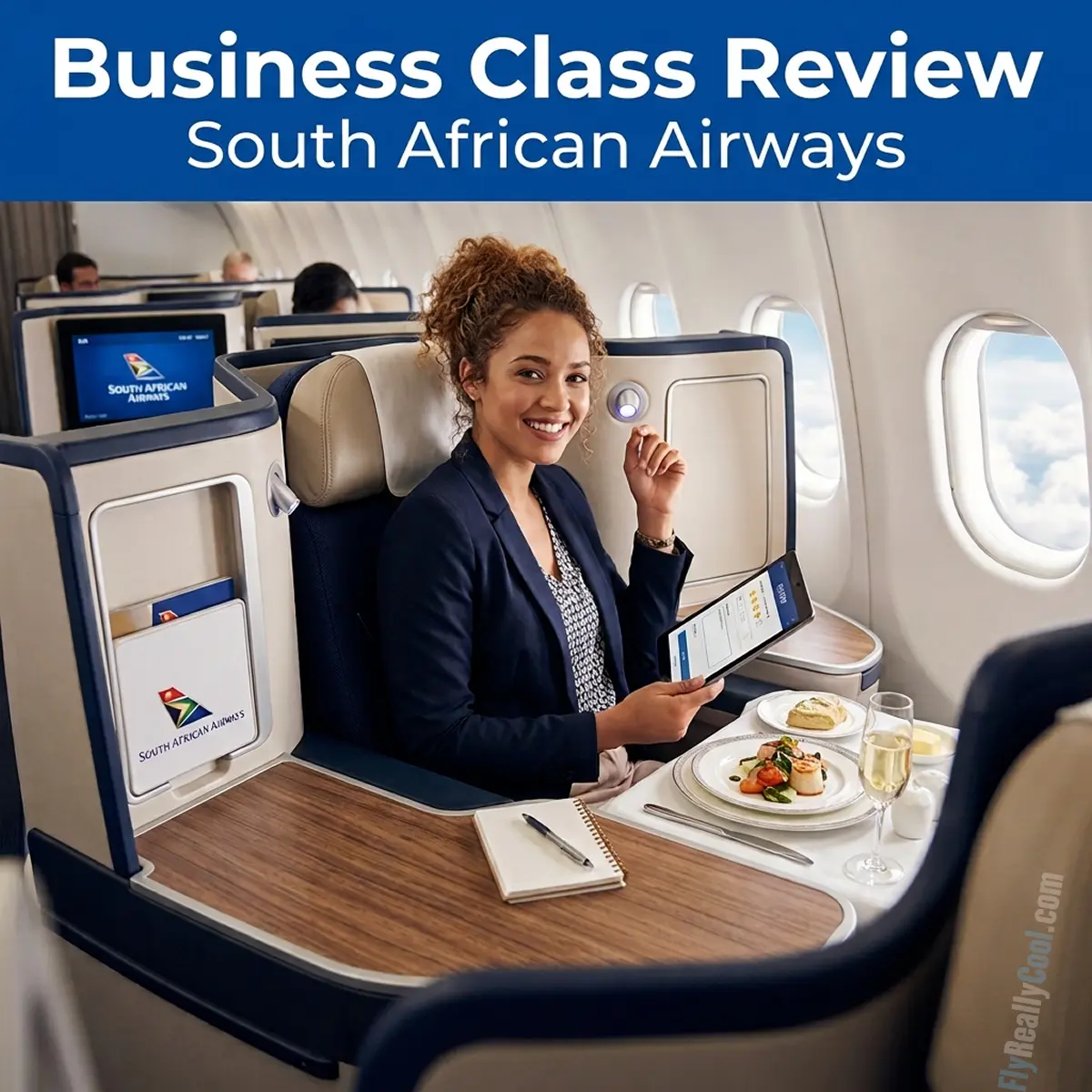 South African Airways business class reviews of new passenger trips