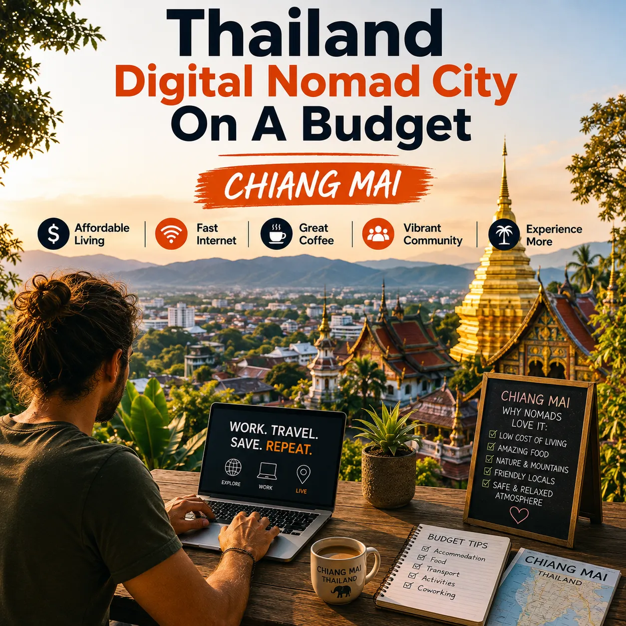 Digital nomad with a Thailand Visa